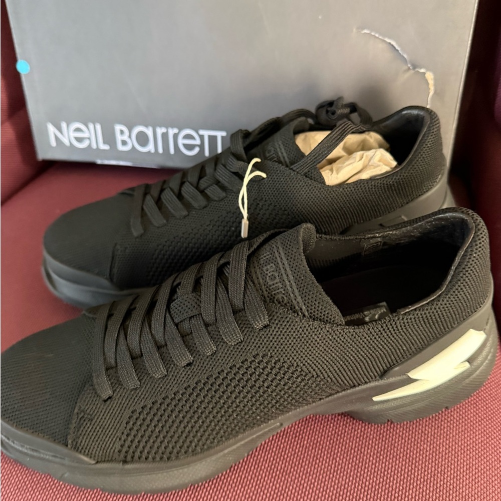 Neil Barrett Black Sneakers EU 40